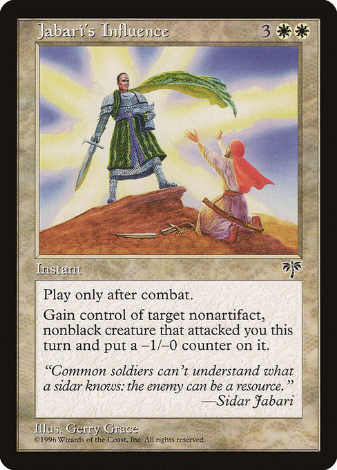 MIR: Jabari's Influence
