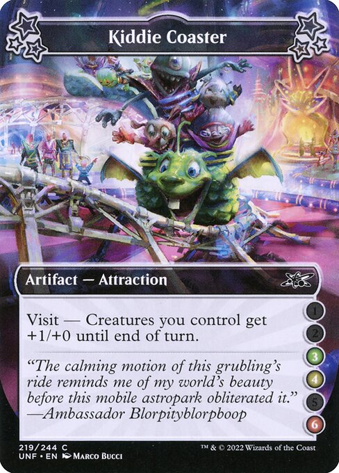 UNF: Kiddie Coaster (3-4-6) (Foil)