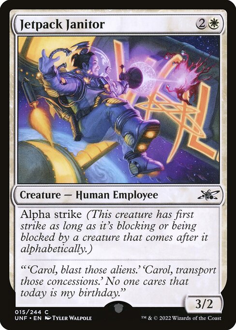 UNF: Jetpack Janitor (Foil)