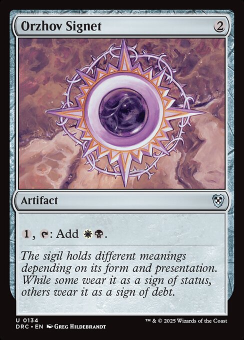 DRC: Orzhov Signet