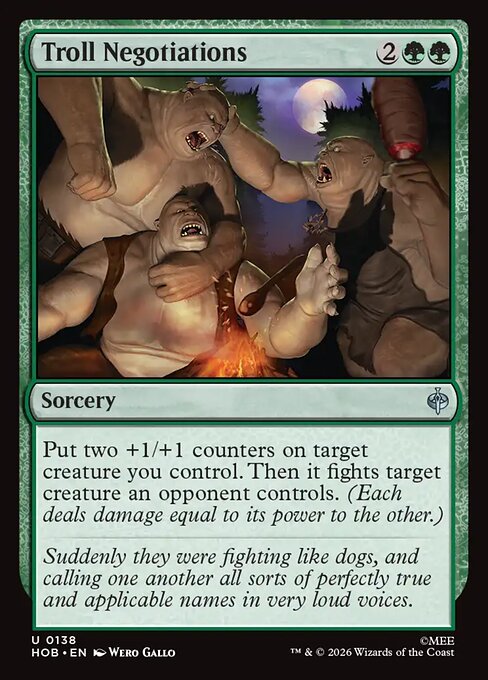 HOB: Troll Negotiations