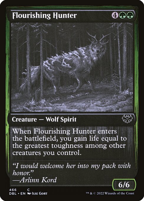 DBL: Flourishing Hunter (Foil)