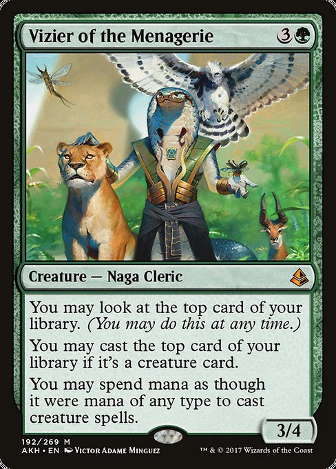 AKH: Vizier of the Menagerie (Foil)