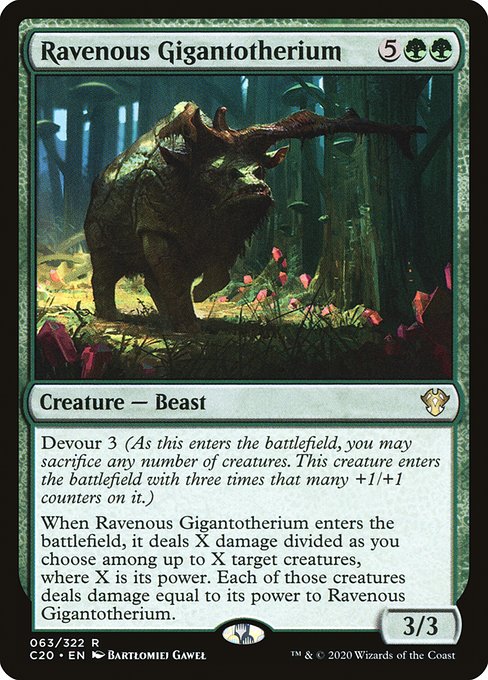 C20: Ravenous Gigantotherium