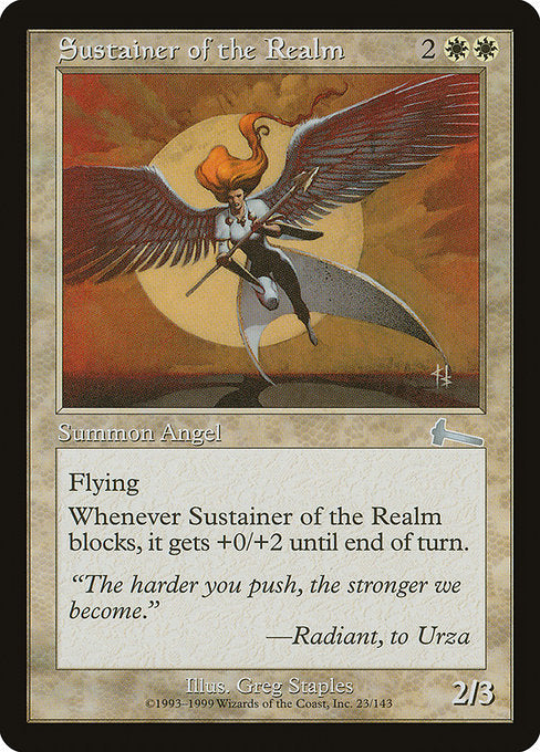 ULG: Sustainer of the Realm