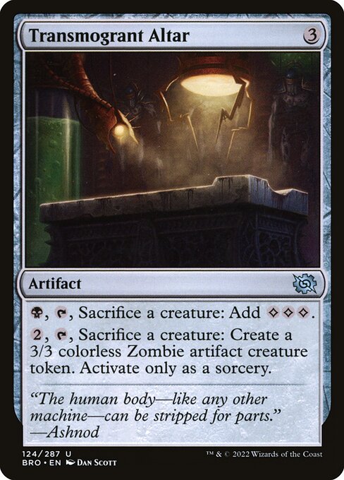 BRO: Transmogrant Altar (Foil)