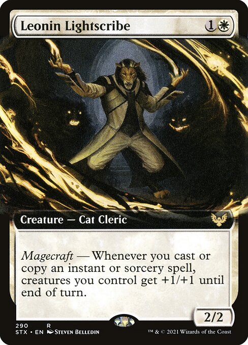 STX: Leonin Lightscribe (Extended Art) (Foil)