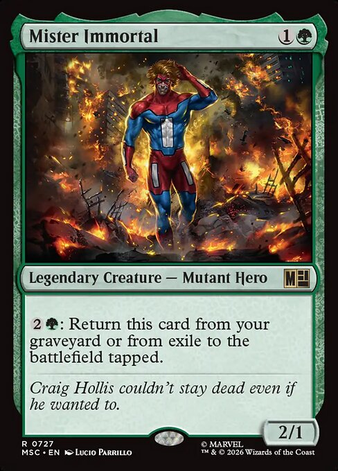 MSC: Mister Immortal