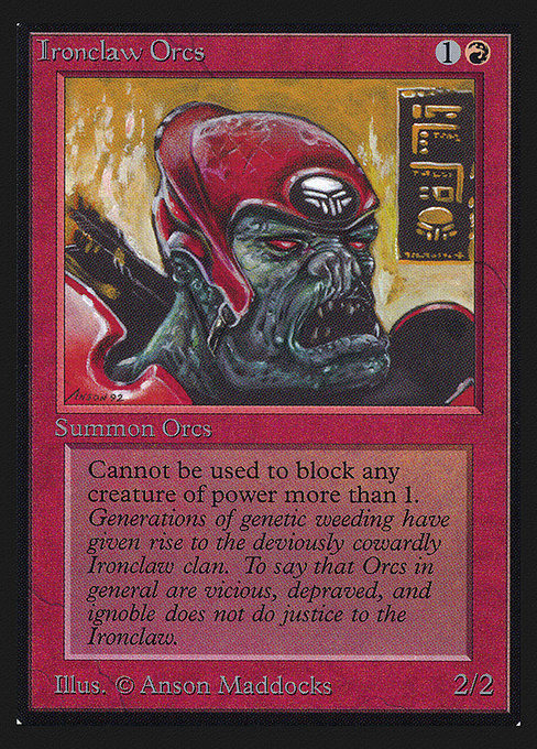 CEI: Ironclaw Orcs (IE)