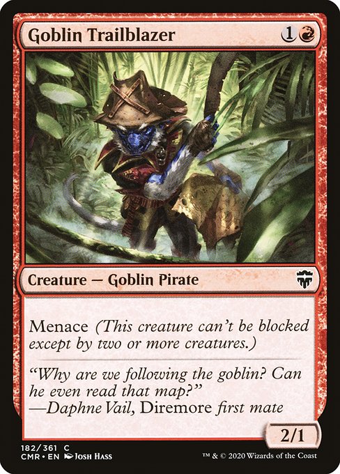 CMR: Goblin Trailblazer (Foil)