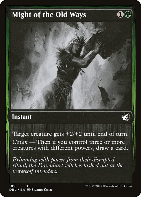 DBL: Might of the Old Ways (Foil)