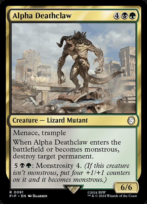 PIP: Alpha Deathclaw (Foil)