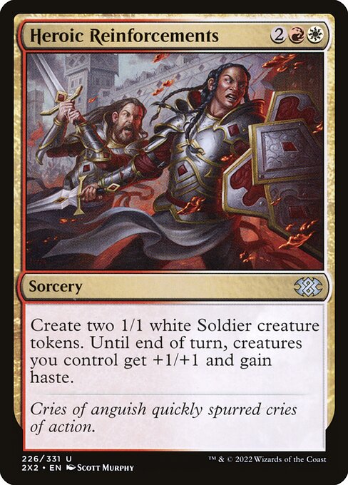 2X2: Heroic Reinforcements (Foil)