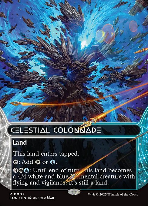 EOS: Celestial Colonnade (0007) (Borderless) (Foil)