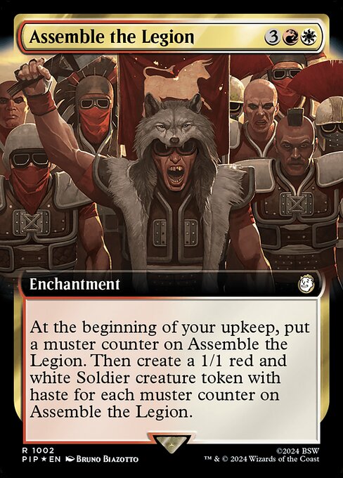 PIP: Assemble the Legion (Extended Art) (Surge Foil)