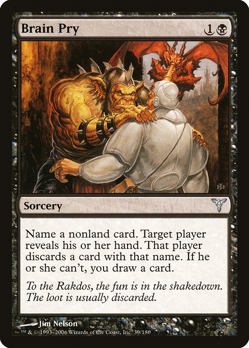 DIS: Brain Pry (Foil)
