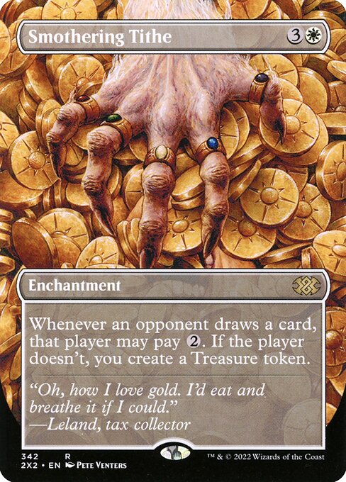 2X2: Smothering Tithe (Borderless) (Foil)