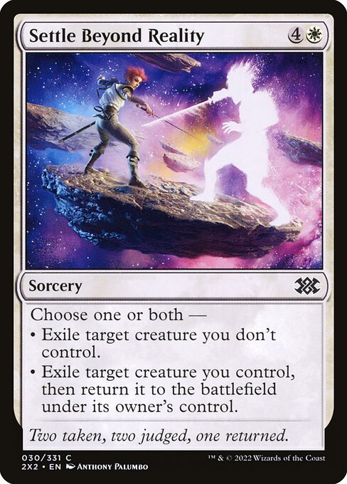 2X2: Settle Beyond Reality (Foil)