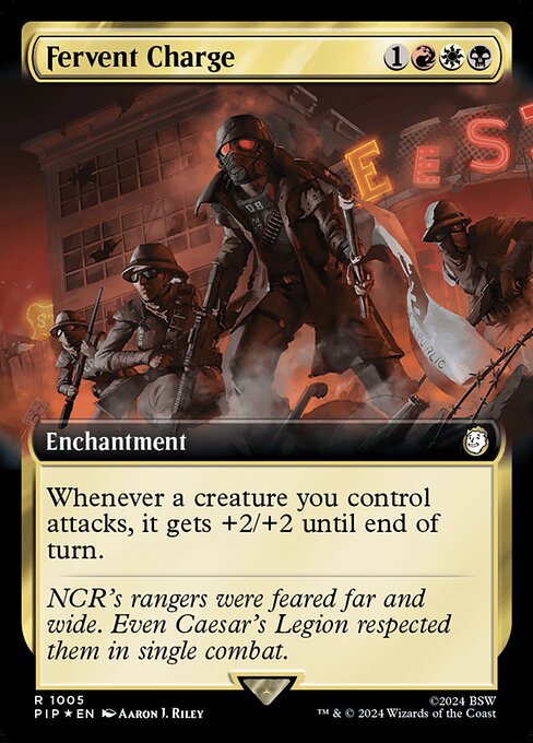 PIP: Fervent Charge (Extended Art) (Surge Foil)