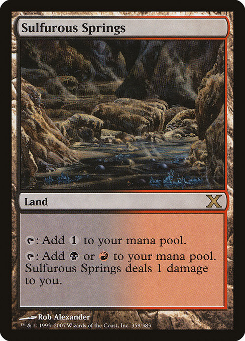 10E: Sulfurous Springs