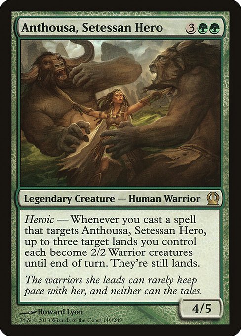 THS: Anthousa, Setessan Hero