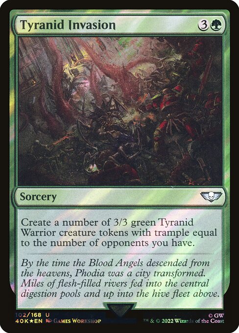 40K: Tyranid Invasion (Surge Foil)