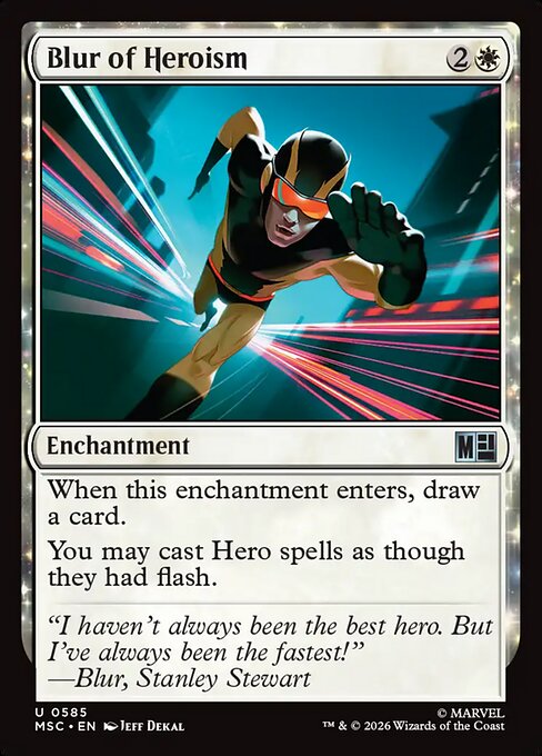 MSC: Blur of Heroism