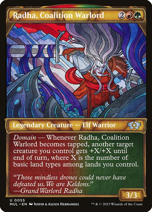 MUL: Radha, Coalition Warlord (Foil)