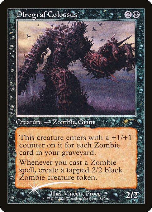 SLD: Diregraf Colossus (Retro Frame) (Foil)
