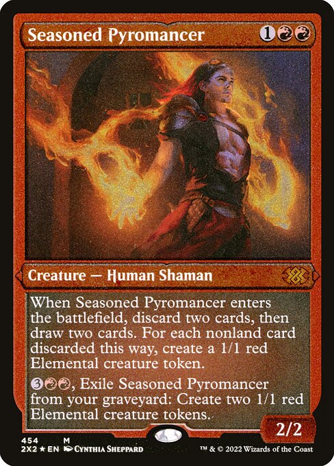 2X2: Seasoned Pyromancer (Foil Etched)