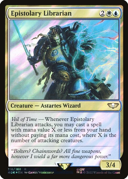 40K: Epistolary Librarian (Surge Foil)