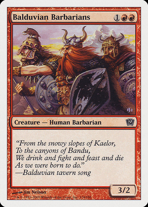 9ED: Balduvian Barbarians
