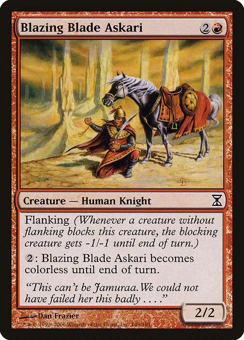 TSP: Blazing Blade Askari