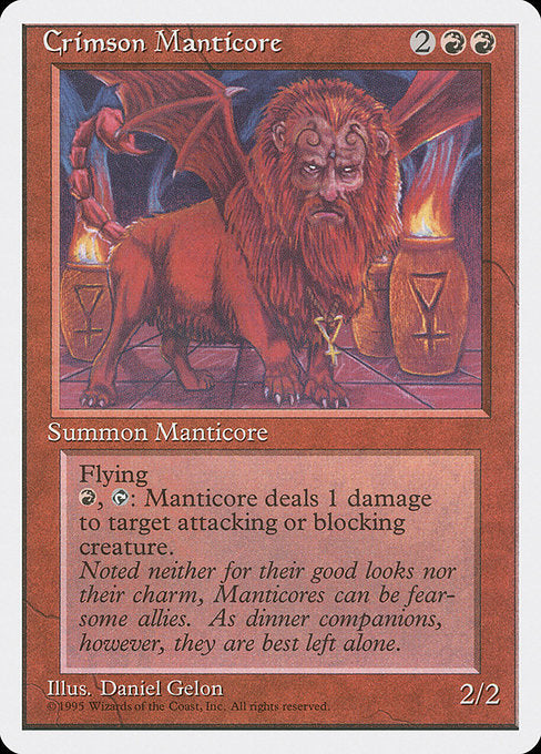 4ED: Crimson Manticore