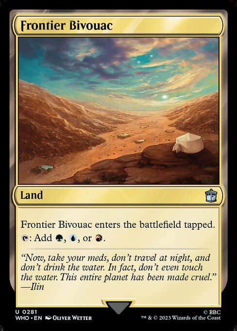 WHO: Frontier Bivouac (Foil)