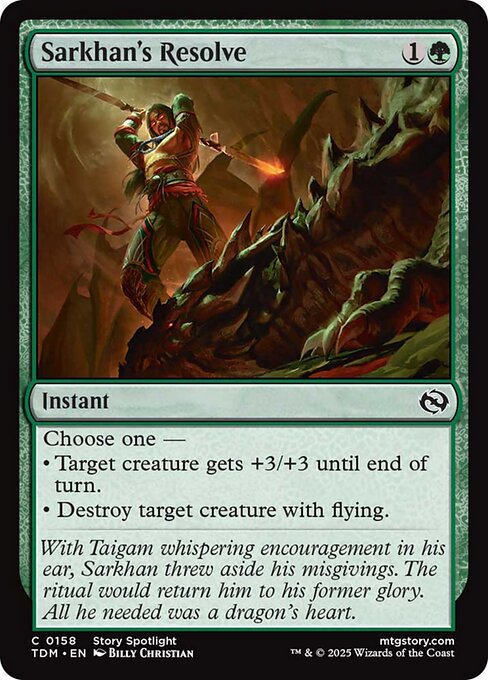 TDM: Sarkhan's Resolve