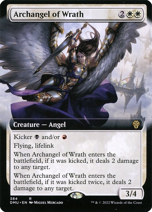 DMU: Archangel of Wrath (Extended Art) (Foil)