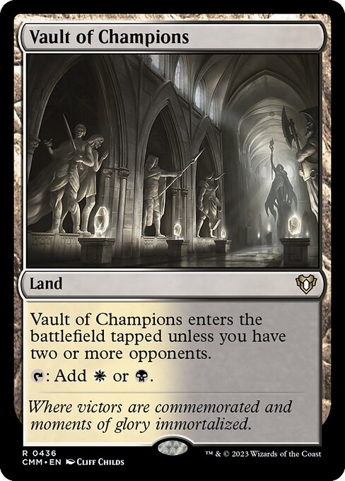 CMM: Vault of Champions
