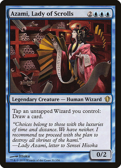 C13: Azami, Lady of Scrolls
