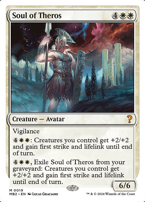 MB2: Soul of Theros (White Border)