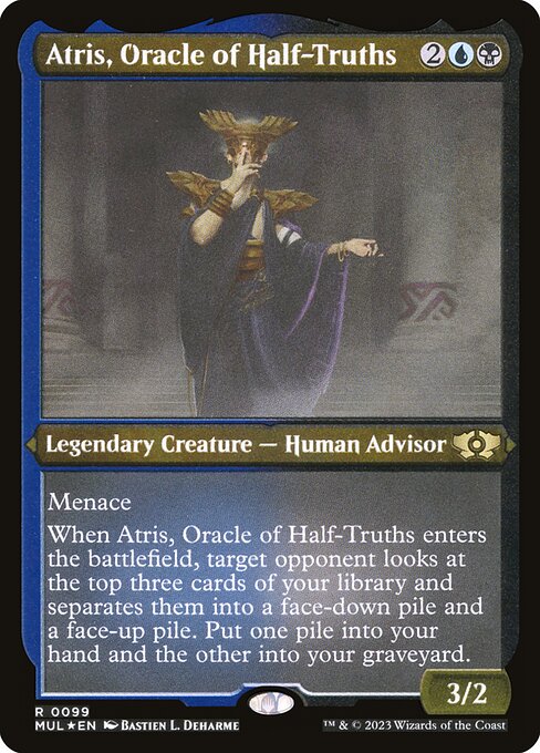 MUL: Atris, Oracle of Half-Truths (Foil Etched)