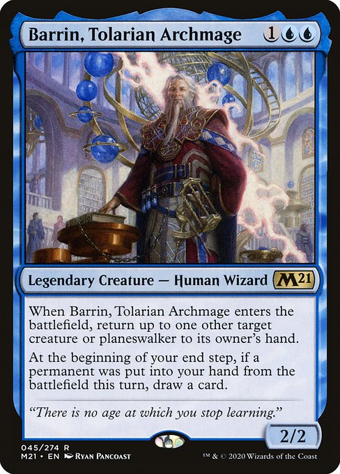 M21: Barrin, Tolarian Archmage (Foil)