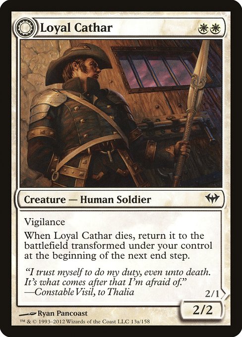 DKA: Loyal Cathar (Foil)