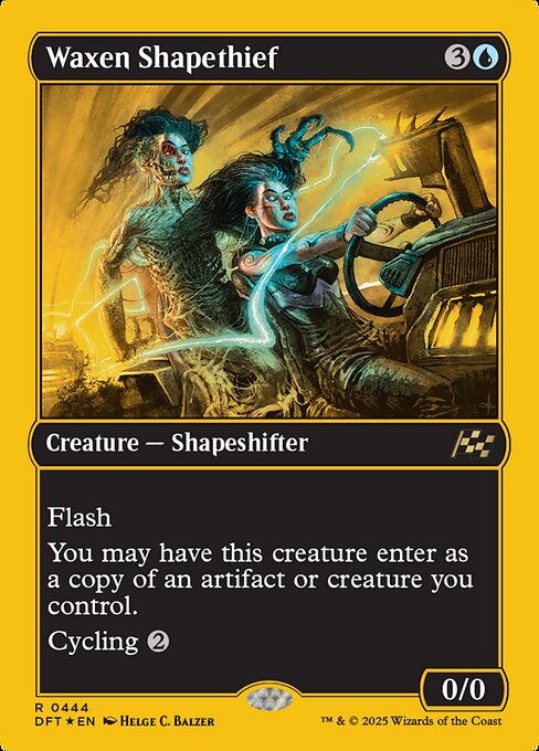 DFT: Waxen Shapethief (First-Place Foil)