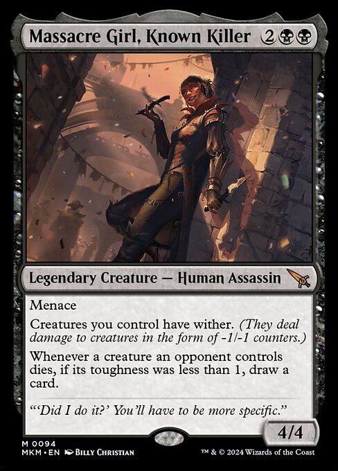 MKM: Massacre Girl, Known Killer (Foil)