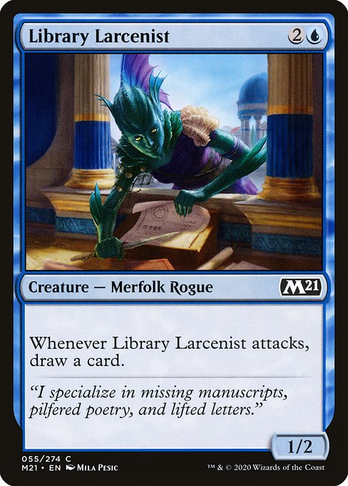 M21: Library Larcenist