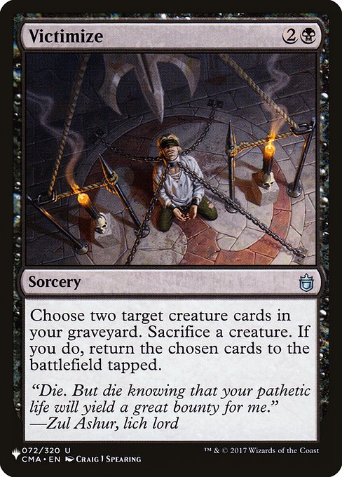PLST: Victimize