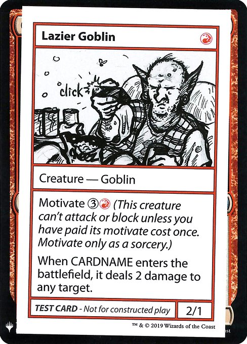 CMB1: Lazier Goblin