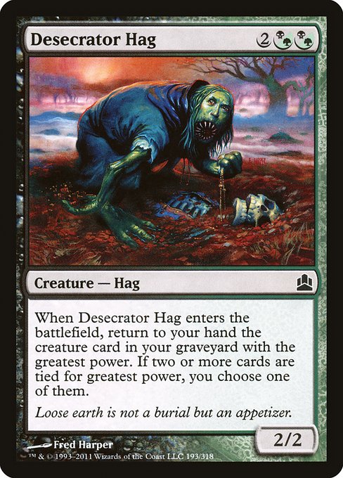 CMD: Desecrator Hag