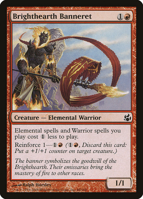 MOR: Brighthearth Banneret (Foil)